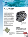 Vortec HP 8100 Marine Engine